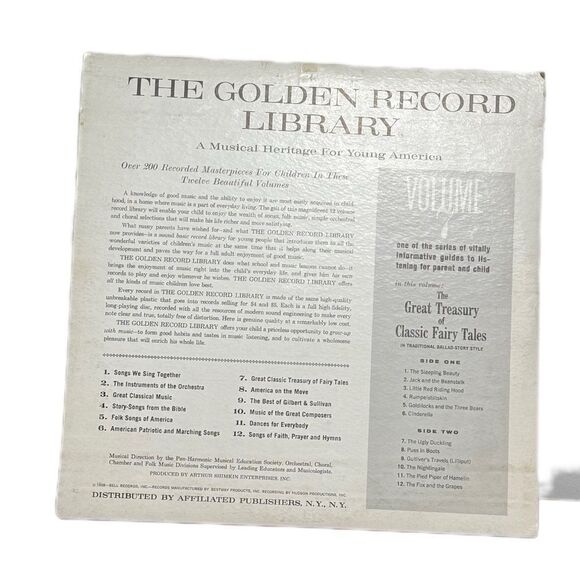 Classic Fairy Tales Record Album - Picture 2 of 2